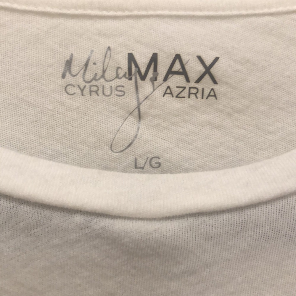 Miley Cyrus Max Azria T-shirt Cheers! - Picture 2 of 5